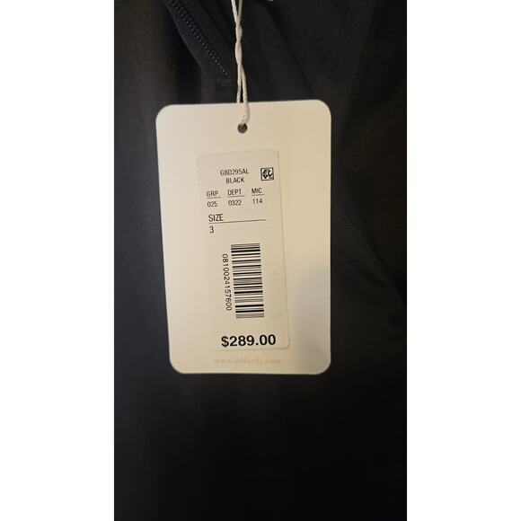 GB Social Beaded Rhinestone Corset Long Dress Black – Size 3 - Picture 5 of 7